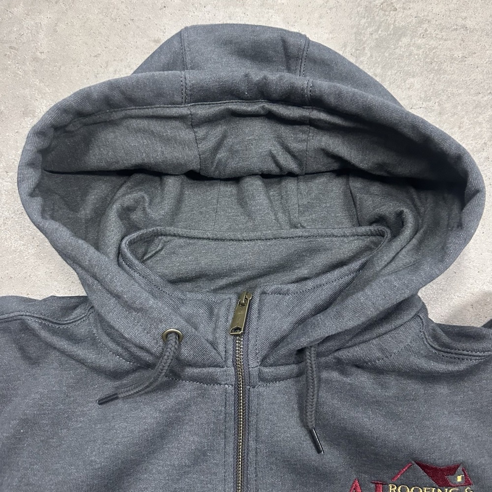 Carhartt Rain Defender Hoodie Mens 2XL Gray Sweatshirt Fleece Loose 100617 - Picture 5 of 8